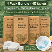 Re:gn Toilet Cleaning Tablets – Deep Clean & Limescale Remover | 40 Tablets - REGN