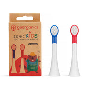 Replacement Brush Heads for Kids Sonic Toothbrush – Pack of 2 - REGN