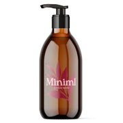 Reusable Amber Glass Bottle with Pump – 500ml Refillable Dispenser - REGN