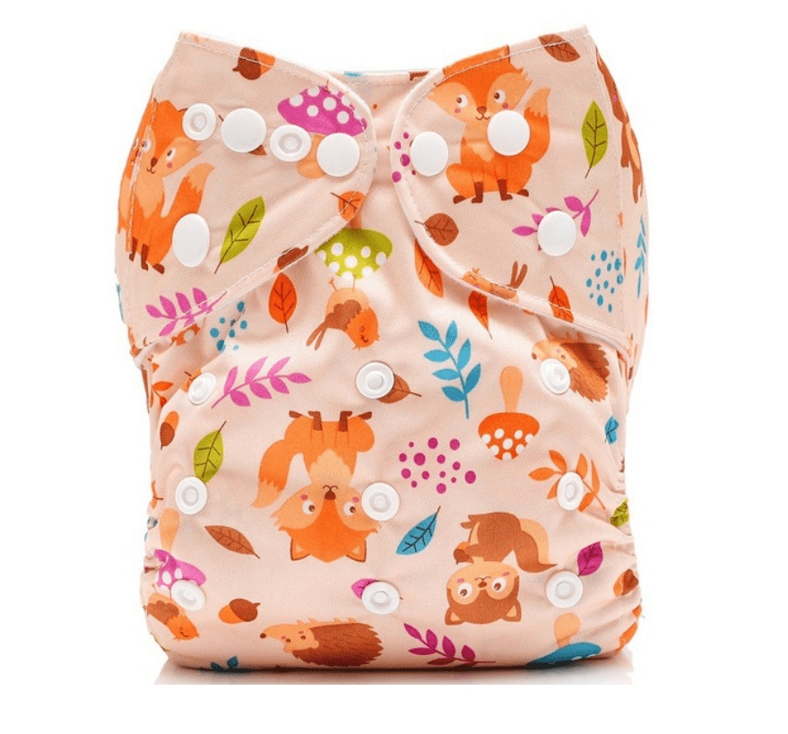 Reusable Baby Cloth Nappies With Insert - Choice of 11 Designs - REGN