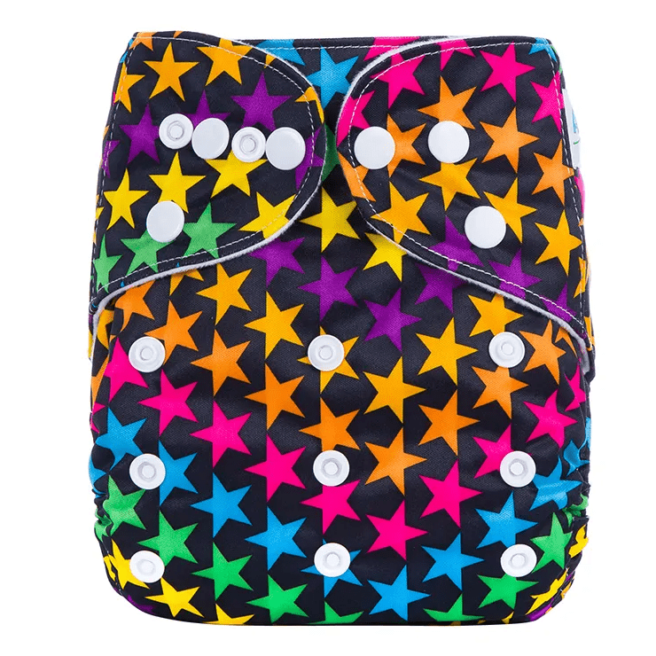 Reusable Baby Cloth Nappies With Insert - Choice of 11 Designs - REGN