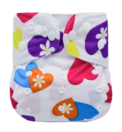 Reusable Baby Cloth Nappies With Insert - Choice of 11 Designs - REGN