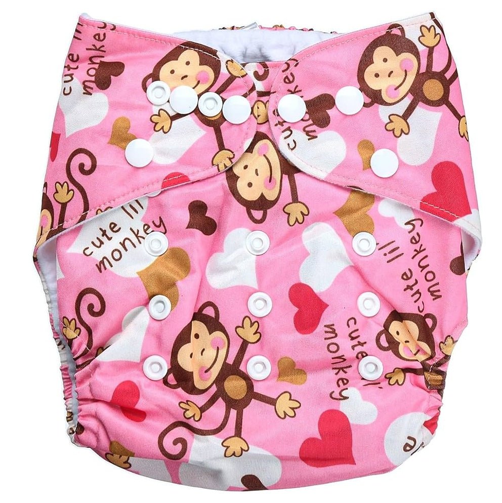 Reusable Baby Cloth Nappies With Insert - Choice of 11 Designs - REGN