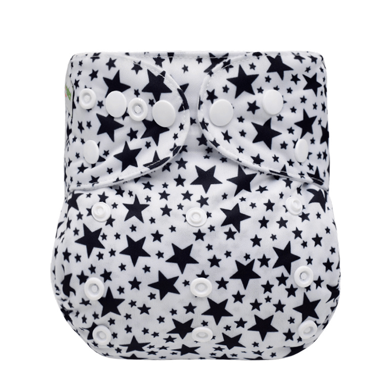 Reusable Baby Cloth Nappies With Insert - Choice of 11 Designs - REGN