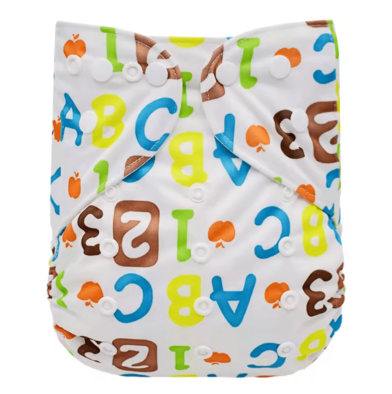 Reusable Baby Cloth Nappies With Insert - Choice of 11 Designs - REGN