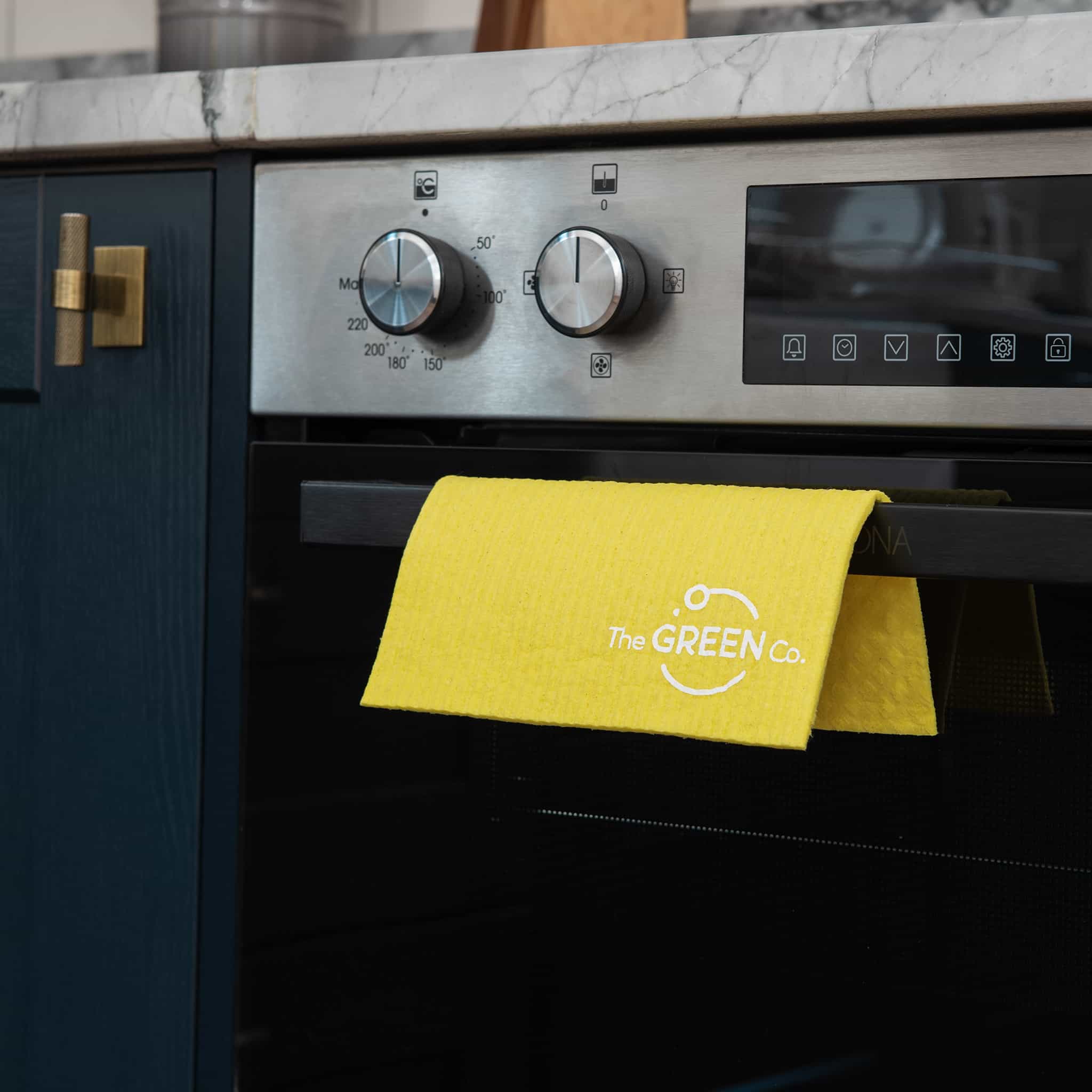 Reusable Cellulose Dish Cloths – Pack of 4 Compostable, Plastic - Free & Eco - Friendly - REGN