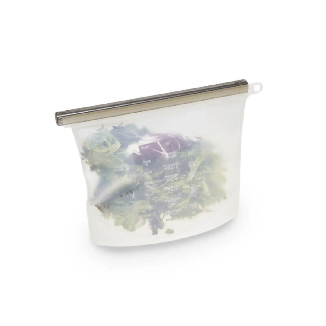 Reusable Silicone Food Storage Freezer Bags, Leakproof Airtight Storage Bags - REGN