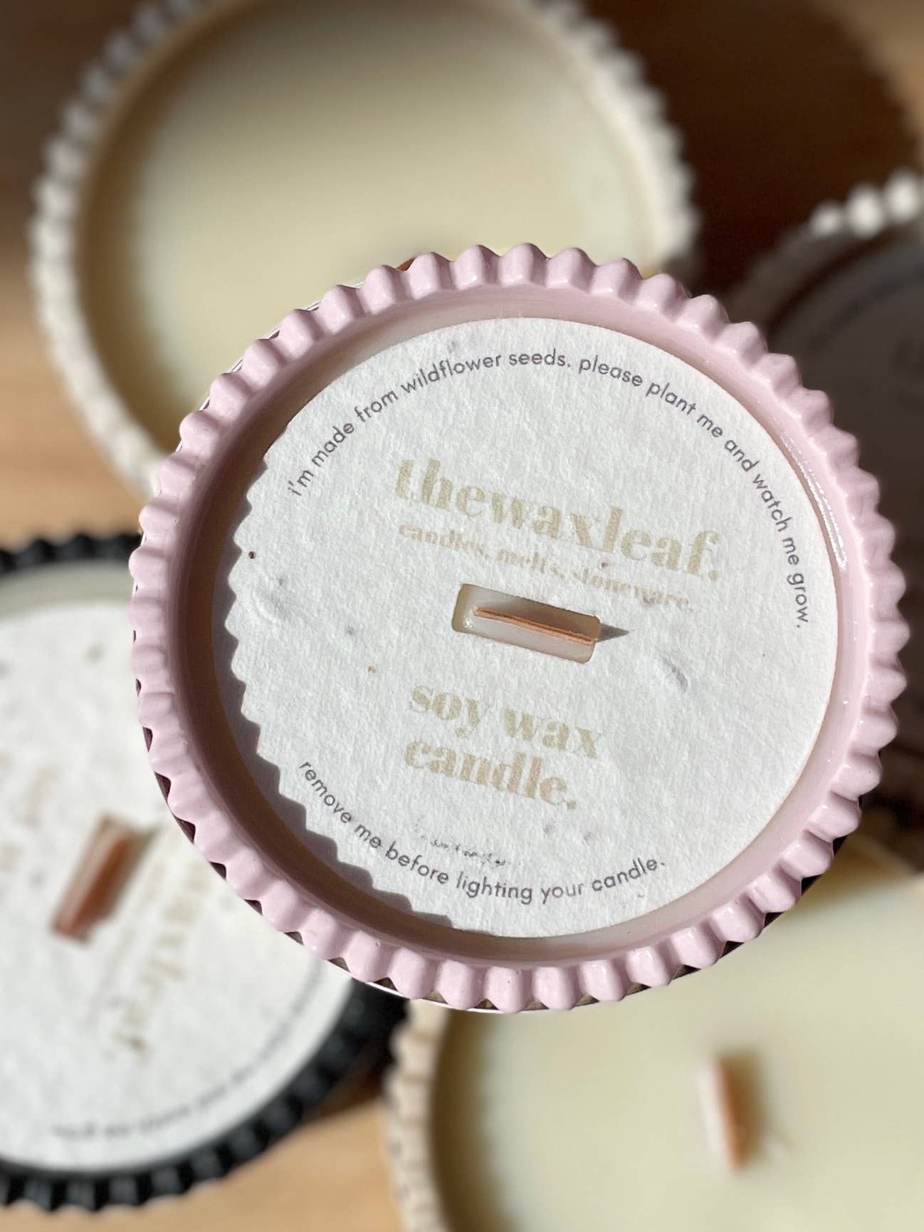 Rose Garden Luxury Soy Candle – Classic English Rose Scent - REGN