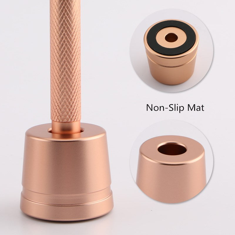 Safety Razor Stand – Premium Eco Razor Holder in Rose Gold, Black & Silver