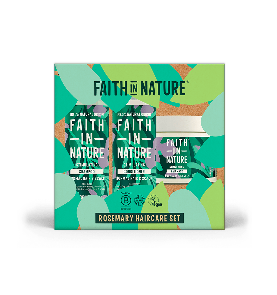 Rosemary Haircare Set – 1 Litre Rosemary Shampoo 99.5% Natural Origin - REGN