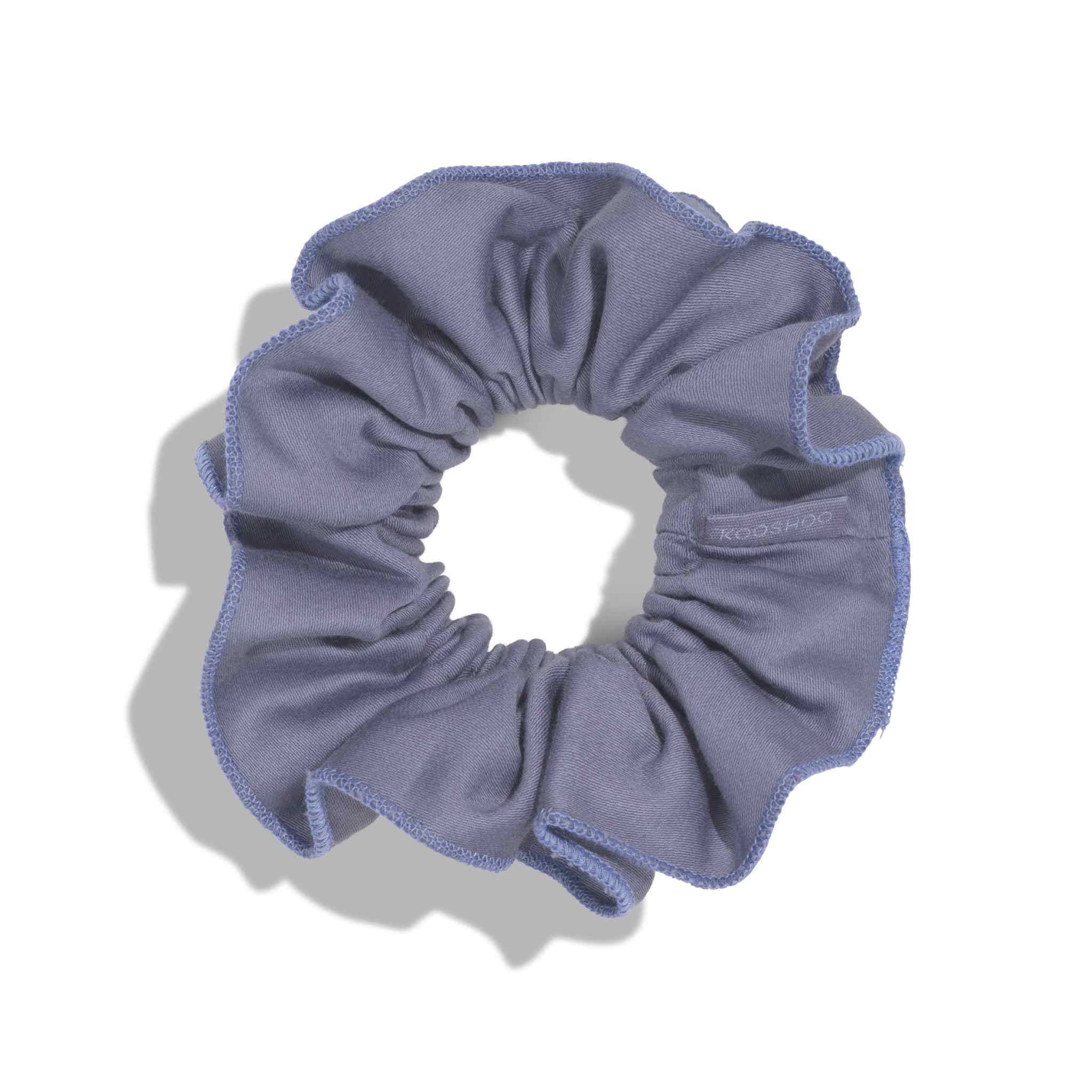 Ruched Organic Satin Scrunchie – Plastic - Free Hair Accessory - REGN