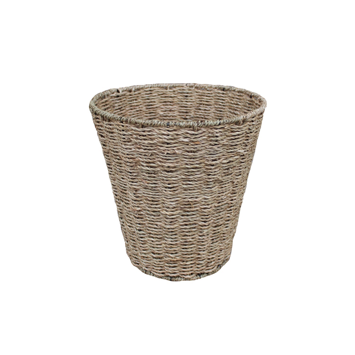 Seagrass Round Waste Paper Basket - REGN