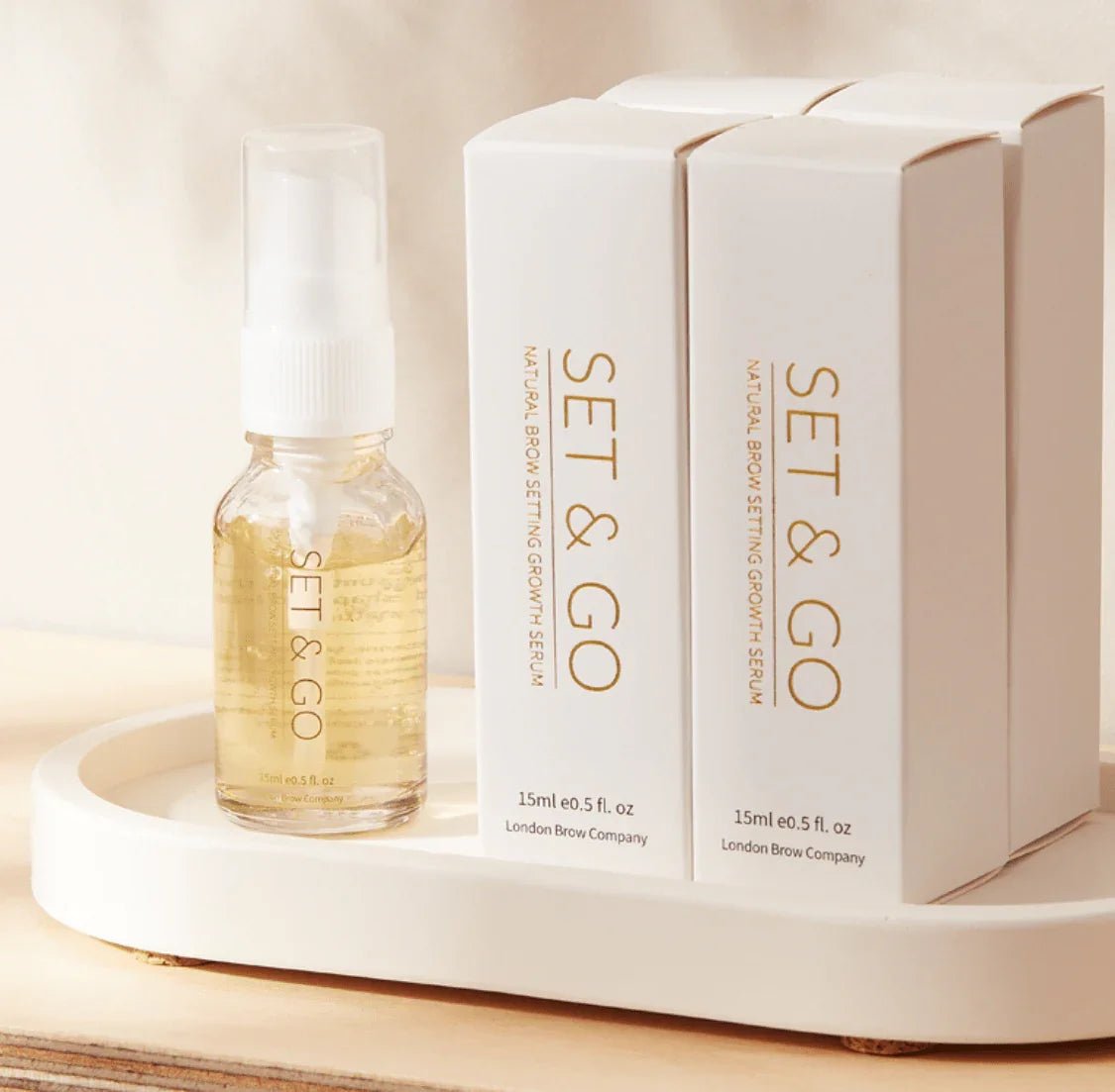 Set & Go Brow & Lash Growth & Setting Serum - REGN