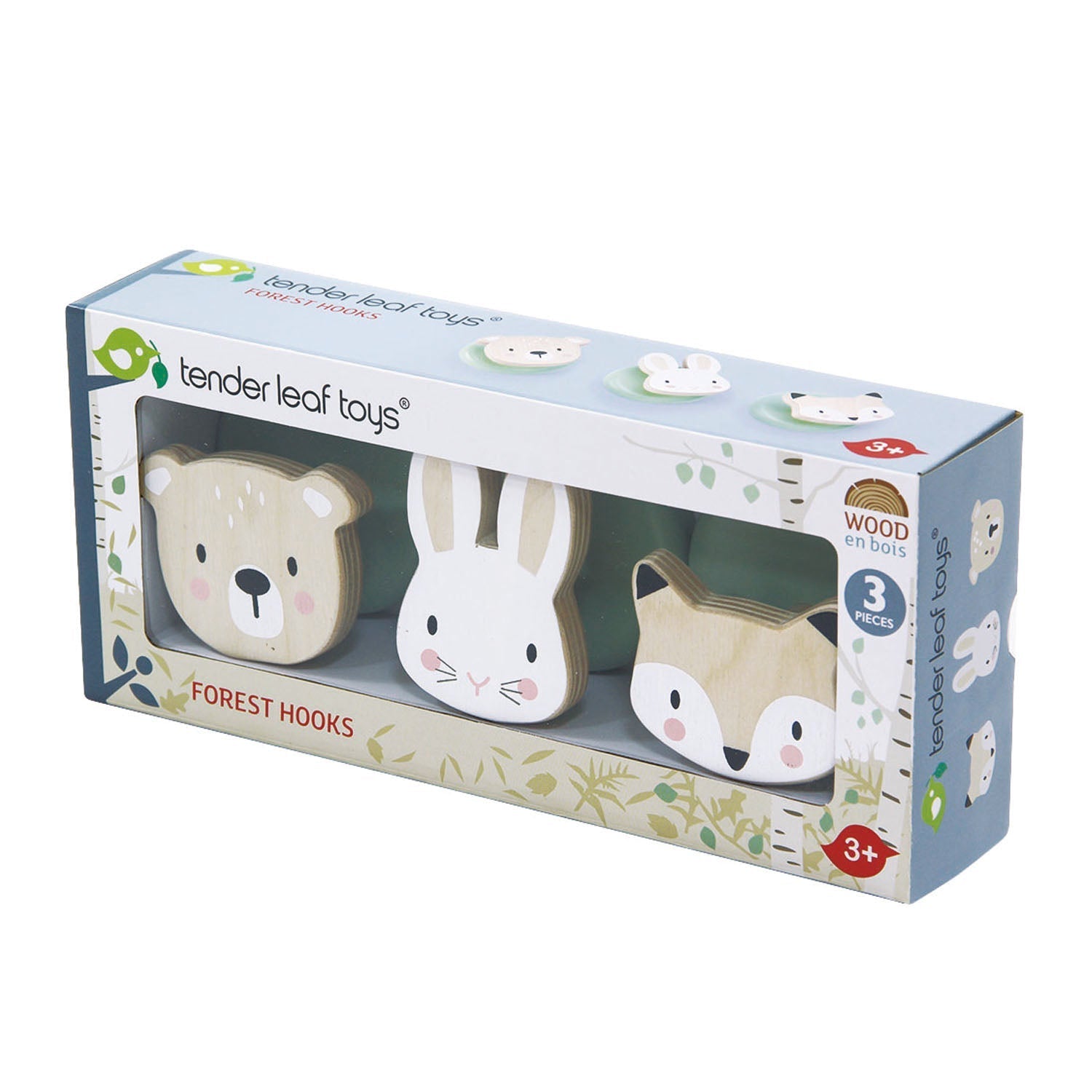 Set of 3 Forest Hooks - REGN
