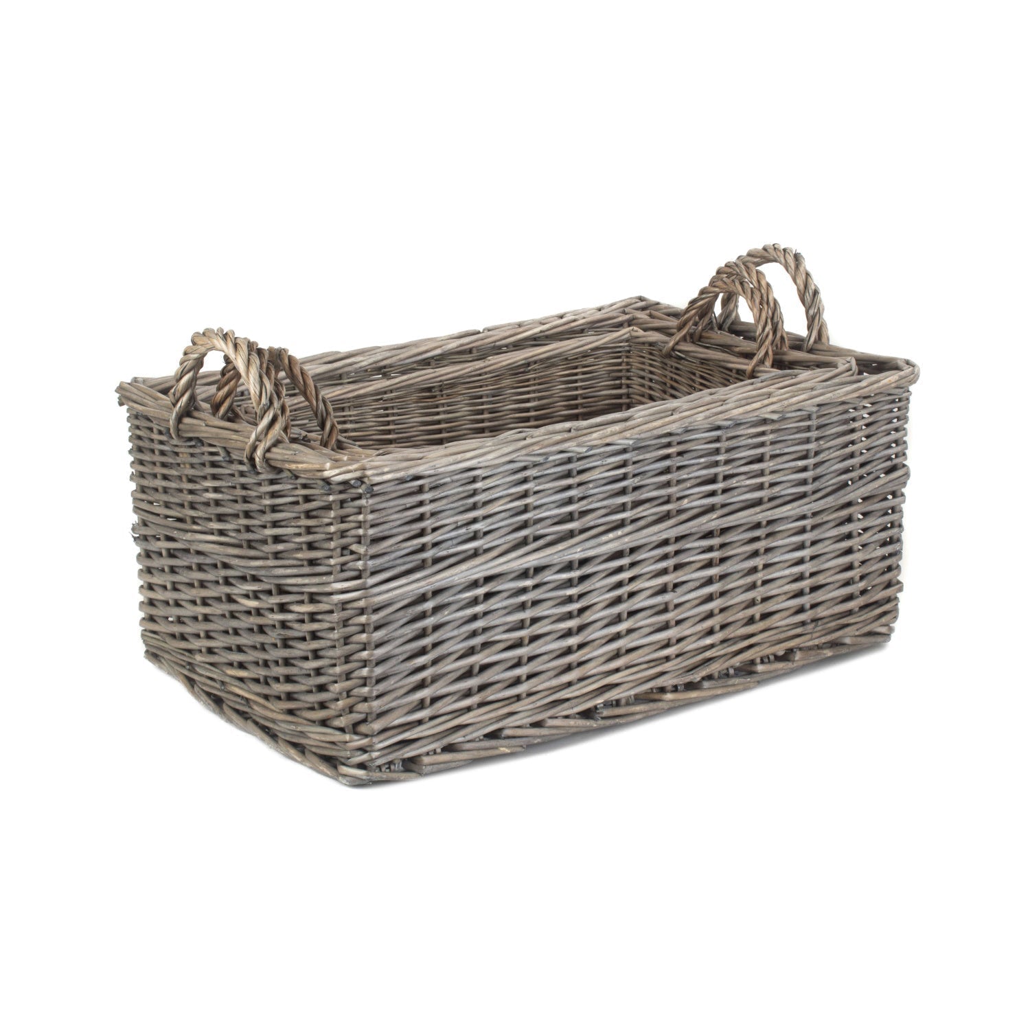 Shallow Antique Wash Storage Basket Set 3 - REGN
