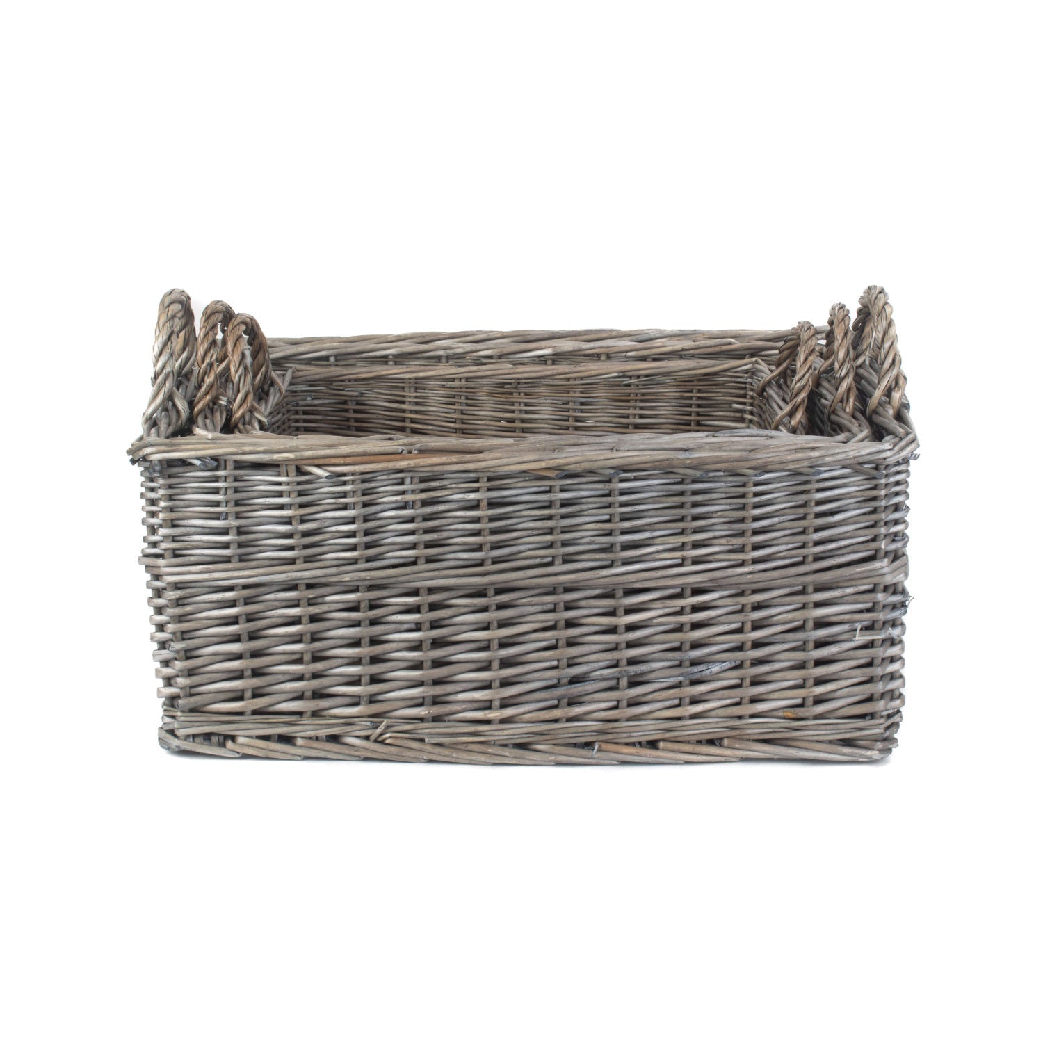 Shallow Antique Wash Storage Basket Set 3 - REGN