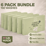 Simple Living Eco Laundry Detergent Sheets | Plastic Free | Made in the UK | 192 Washes - REGN