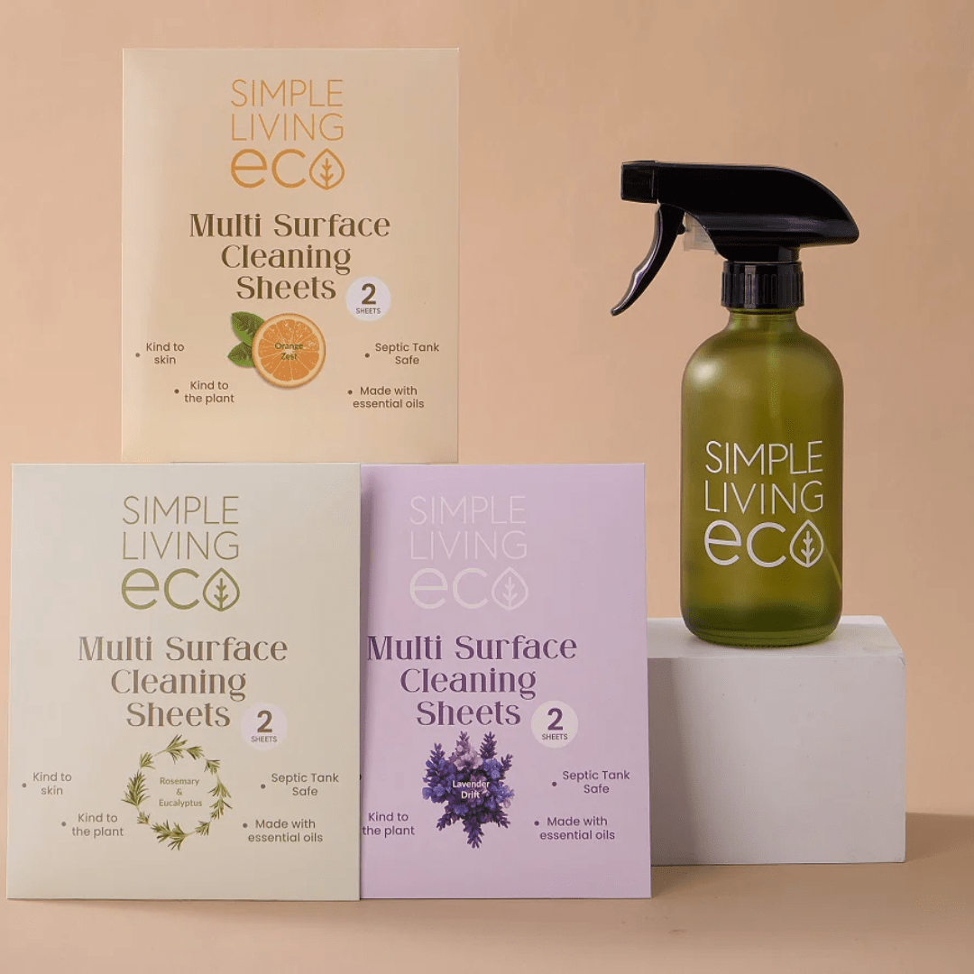 Simple Living Eco Ultimate Cleaning & Laundry Starter Kit Bundle - REGN
