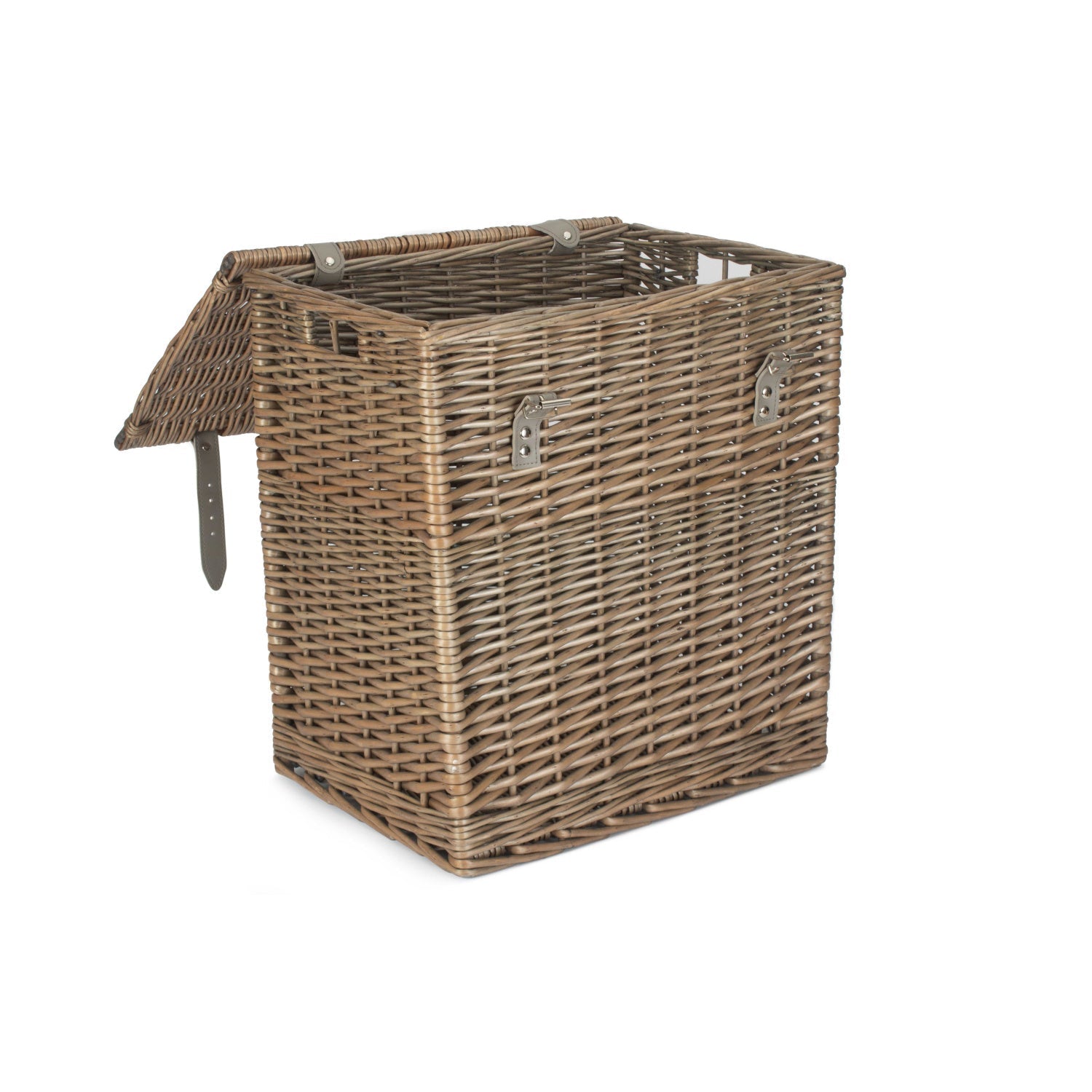 Size 1 - Antique Wash Willow Vintner Storage Hamper - REGN