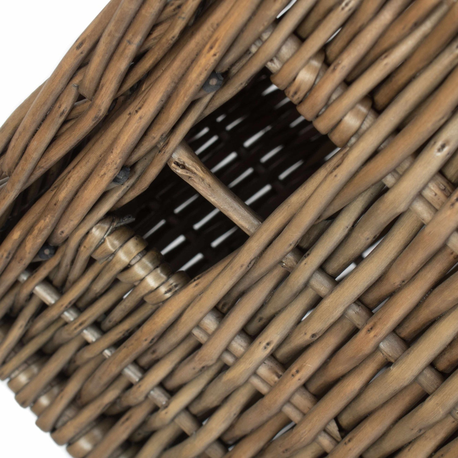 Size 1 - Antique Wash Willow Vintner Storage Hamper - REGN