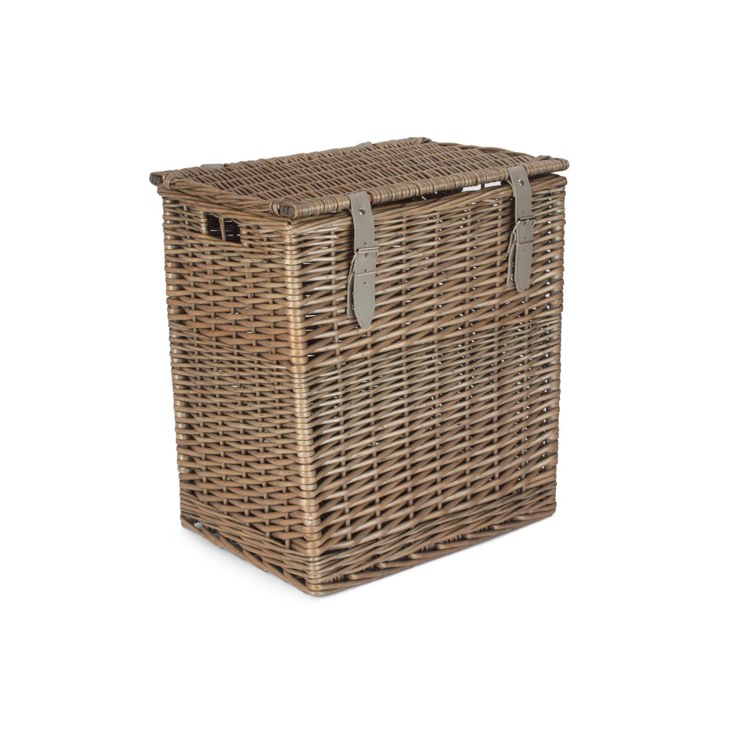 Size 1 - Antique Wash Willow Vintner Storage Hamper - REGN