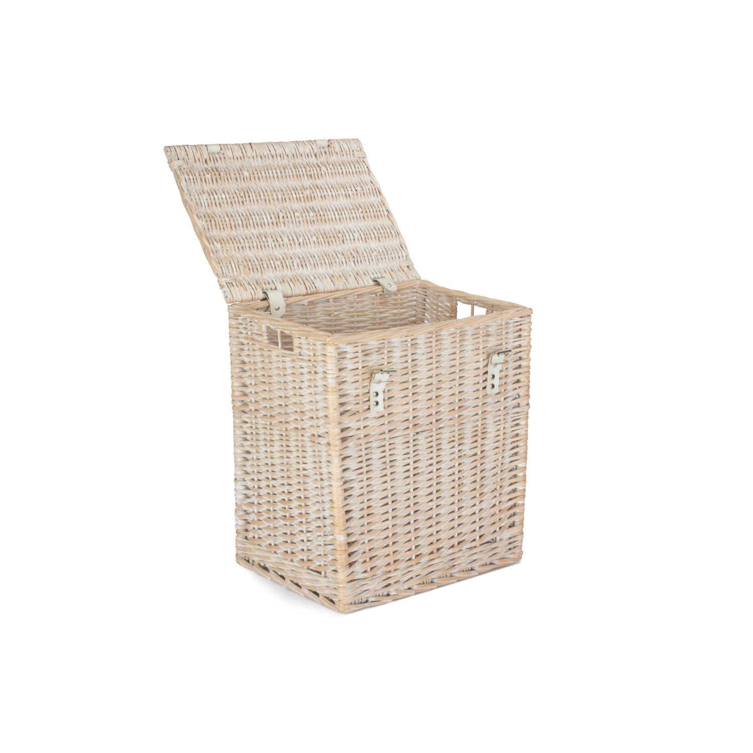 Size 1 - White Wash Willow Vintner Storage Hamper - REGN