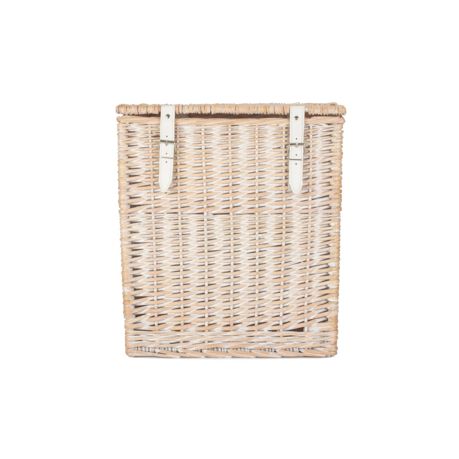 Size 1 - White Wash Willow Vintner Storage Hamper - REGN