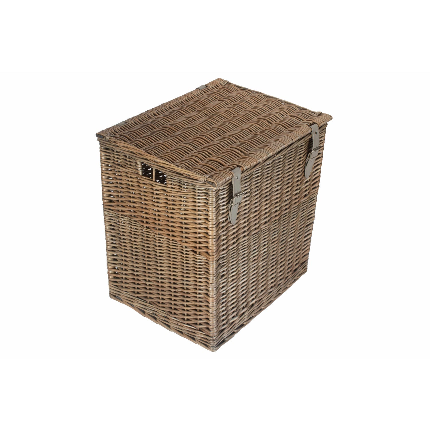 Size 2 - Antique Wash Willow Vintner Storage Hamper - REGN