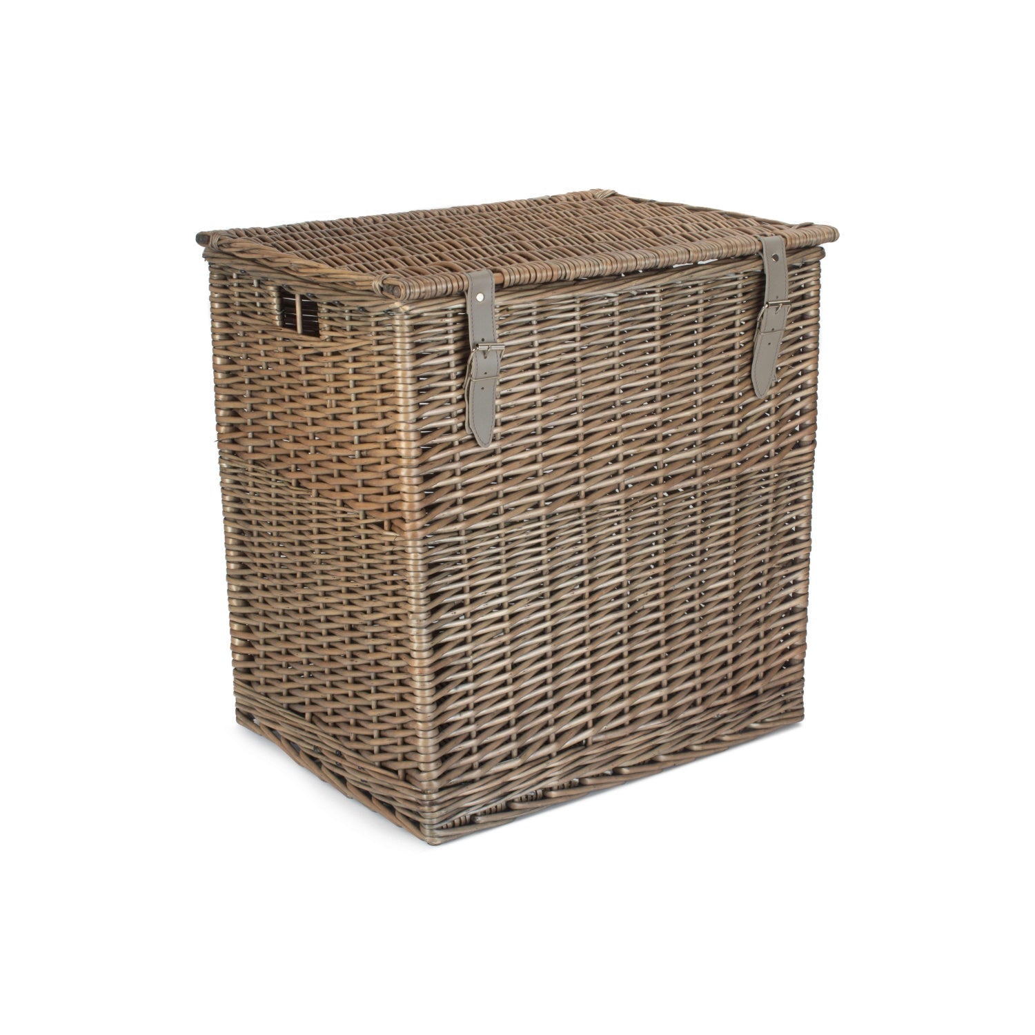 Size 2 - Antique Wash Willow Vintner Storage Hamper - REGN