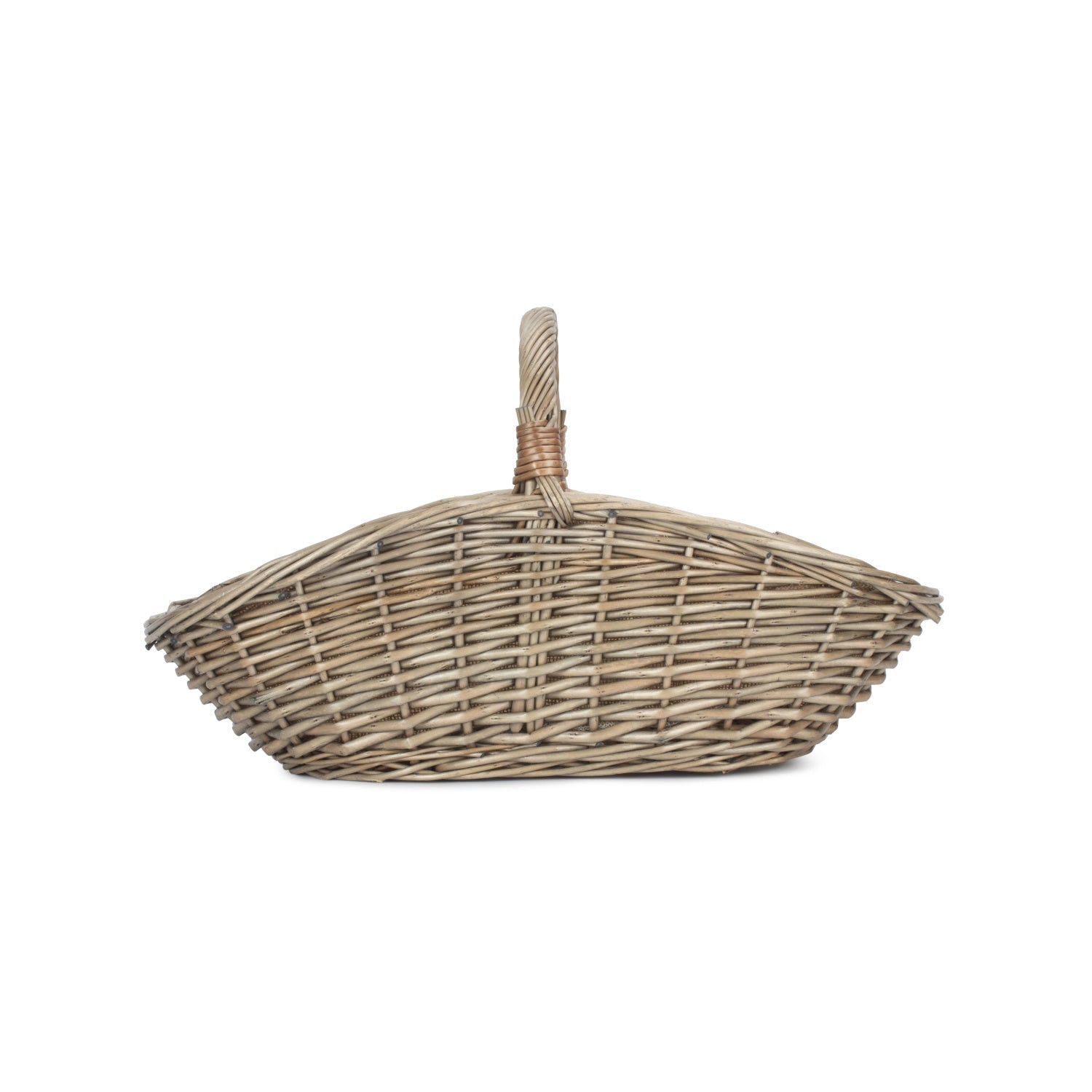 Small Antique Wash Harvesting Basket - REGN