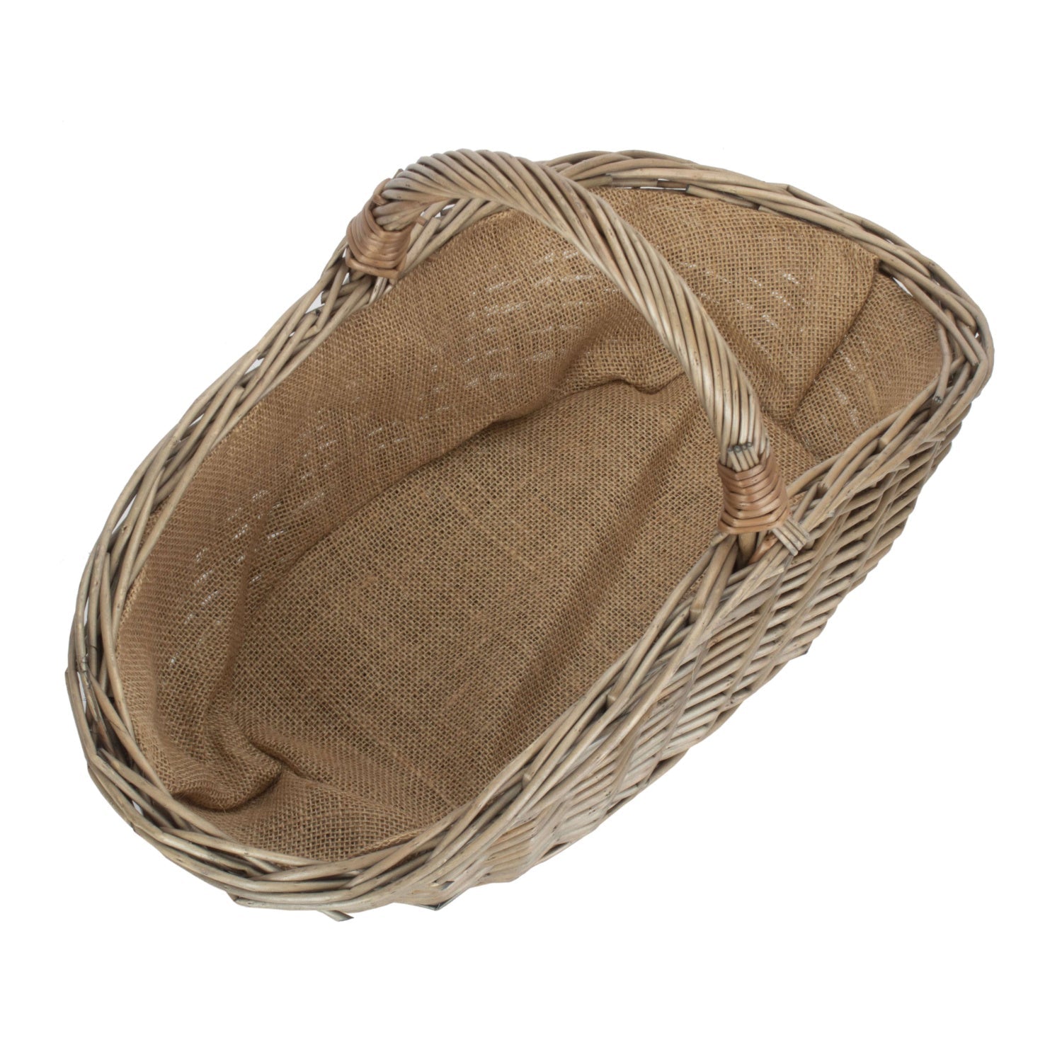 Small Antique Wash Harvesting Basket - REGN
