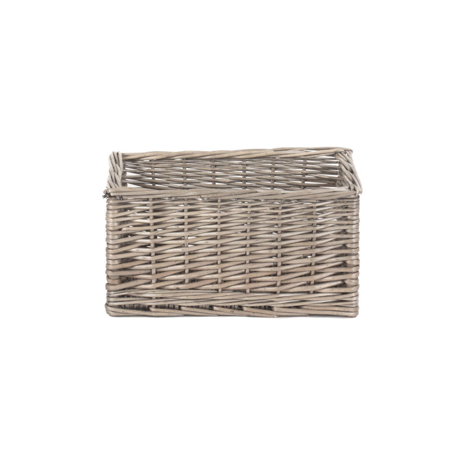 Small Antique Wash Willow Storage Basket - REGN