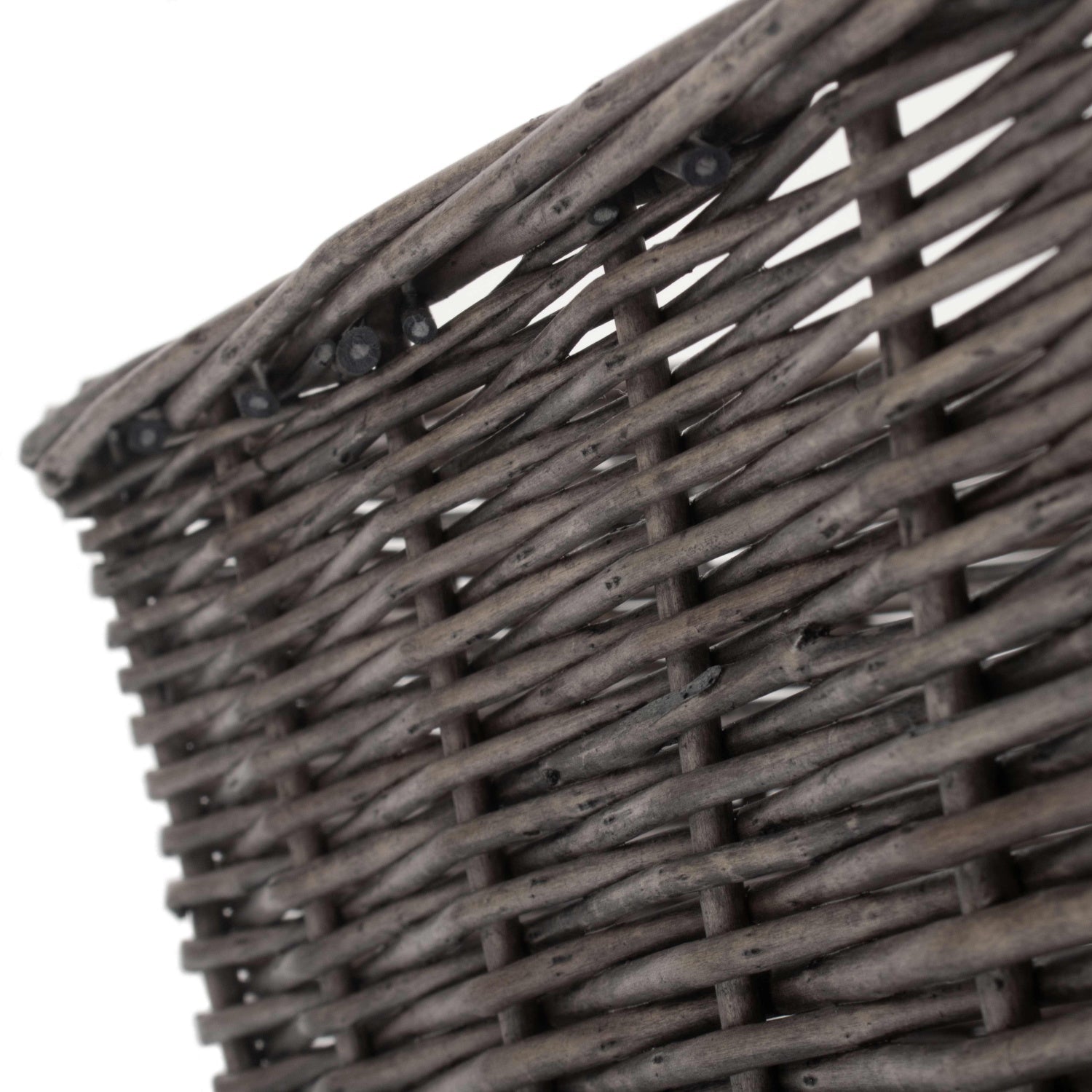 Small Antique Wash Willow Tray Basket - REGN
