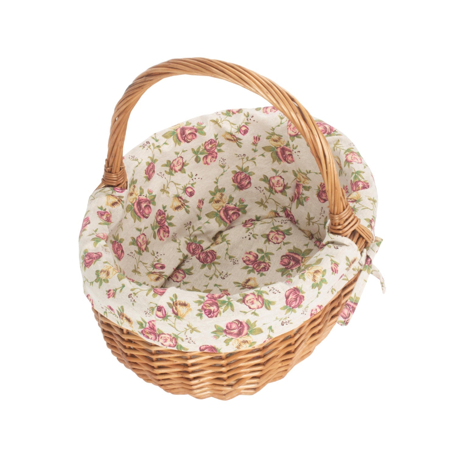 Small Deluxe Shopper With Garden Rose Lining - REGN
