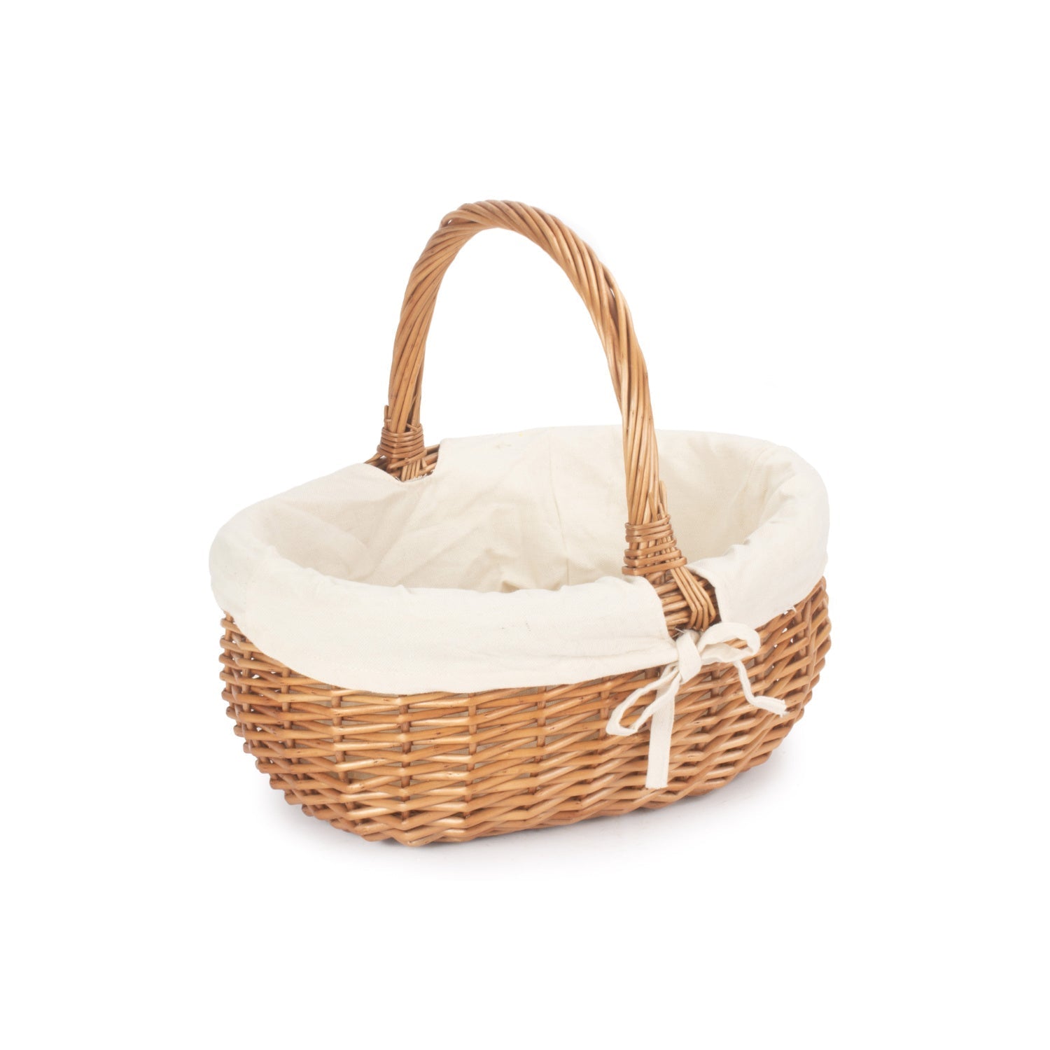 Small Deluxe Shopper With White Lining - REGN
