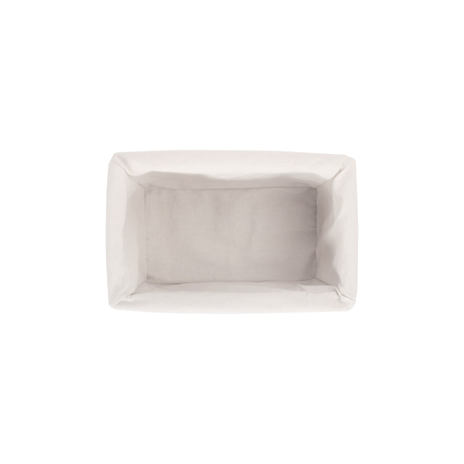 Small Double Steamed Storage Basket with White Lining - REGN