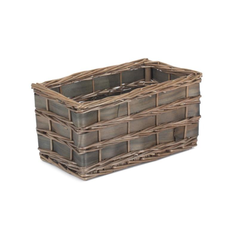 Small Grey Scandi Storage Basket - REGN