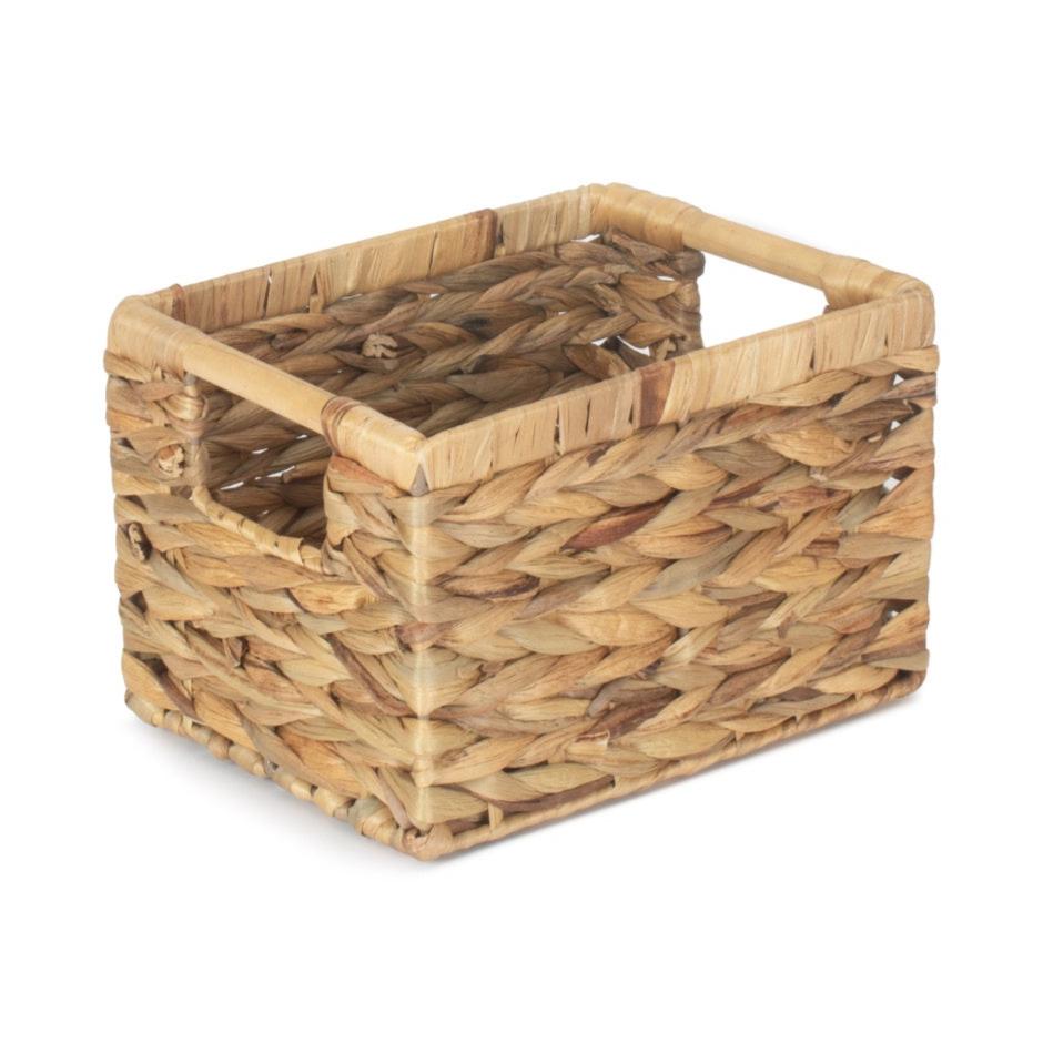 Small Nordic Water Hyacinth Storage Basket - REGN