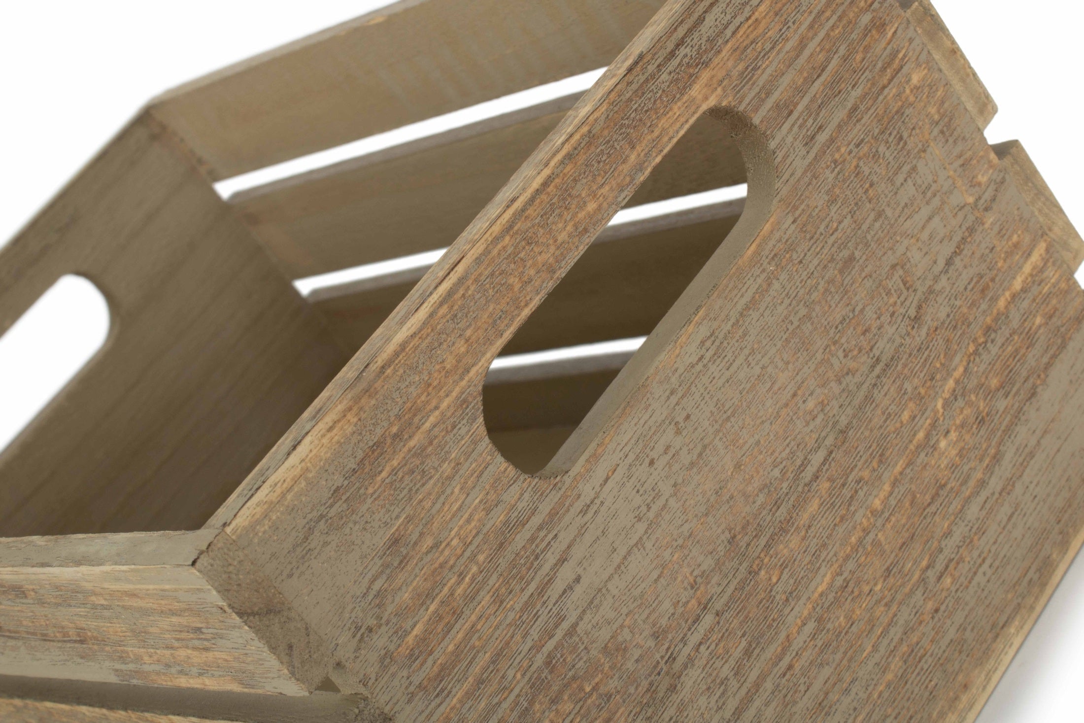 Small Oak Effect Crate - REGN