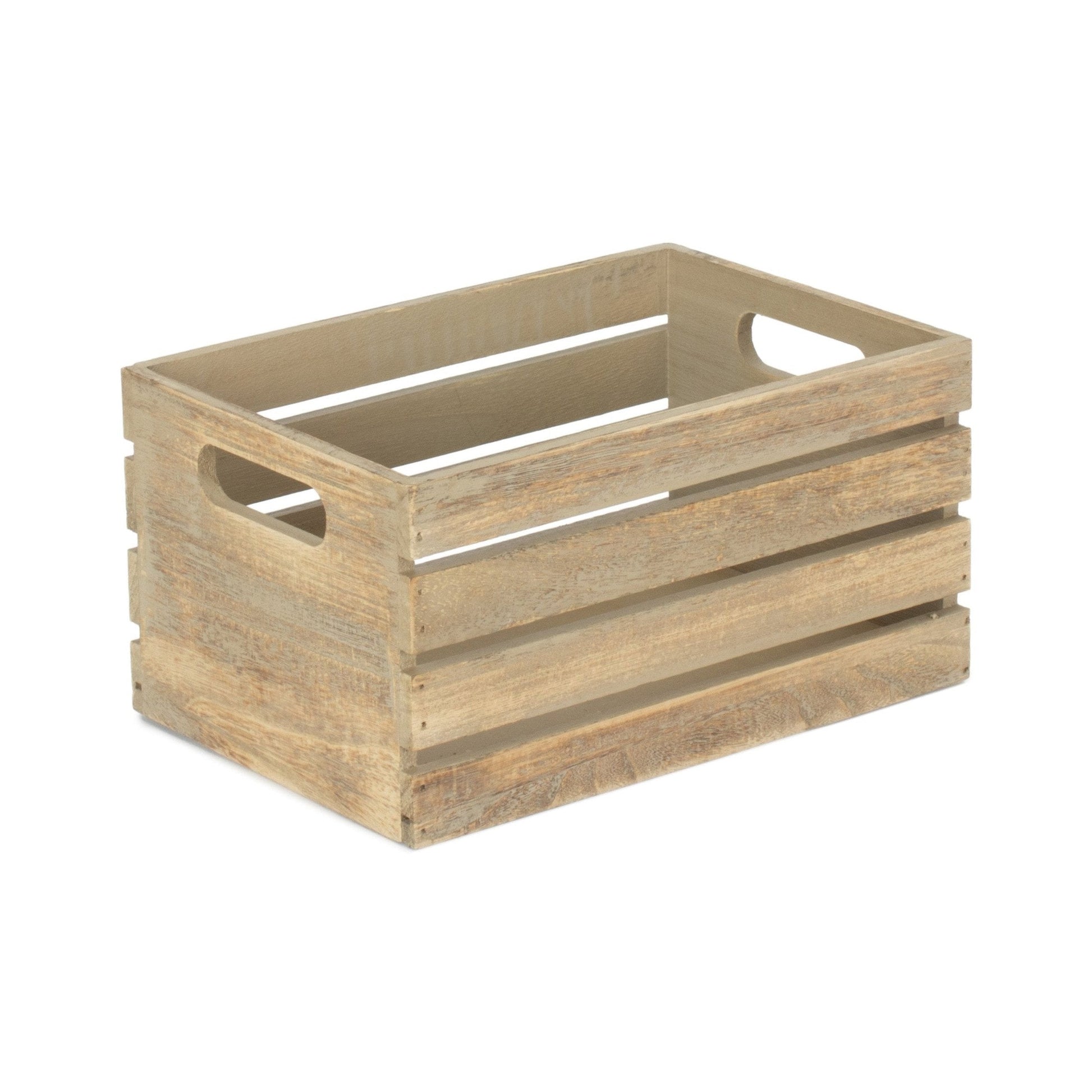 Small Oak Effect Crate - REGN