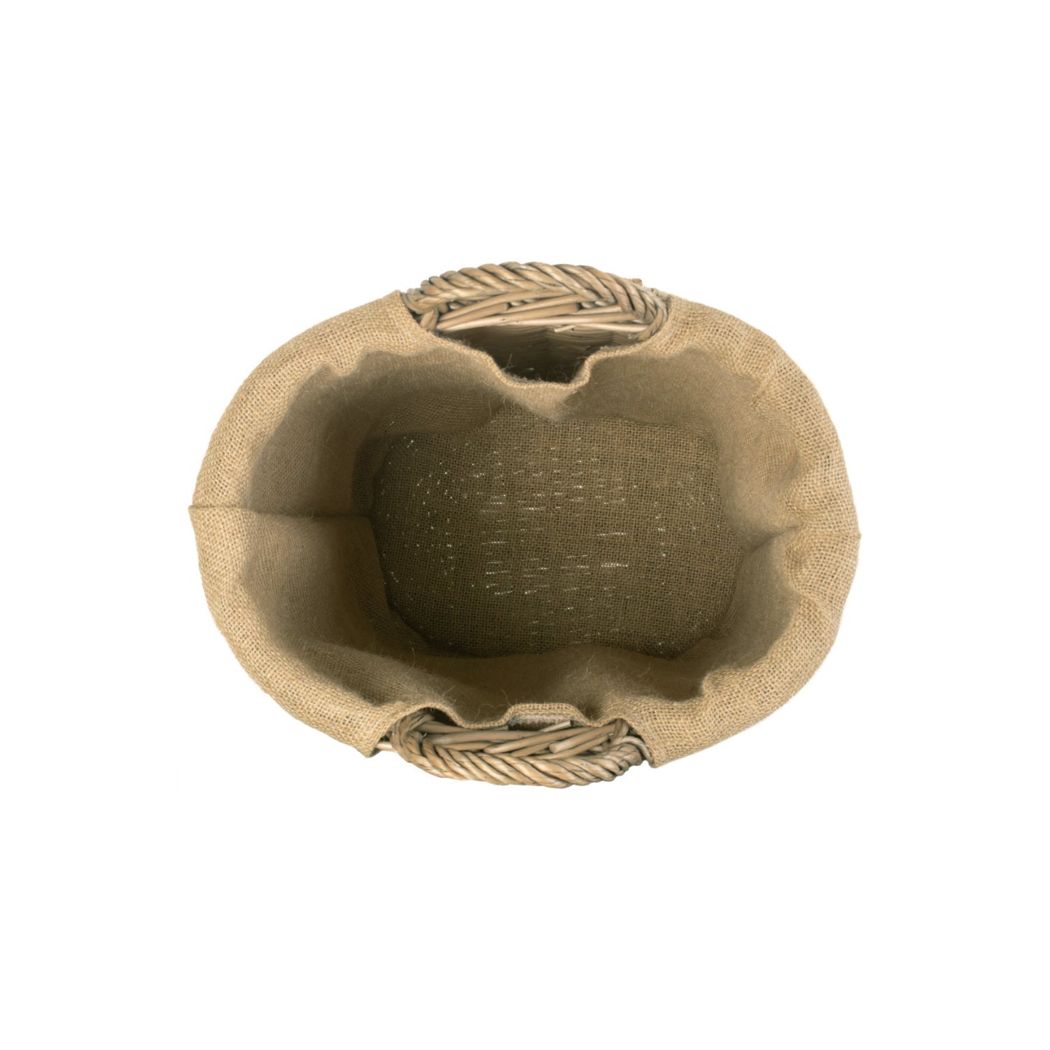 Small Oval Log Storage Basket - REGN
