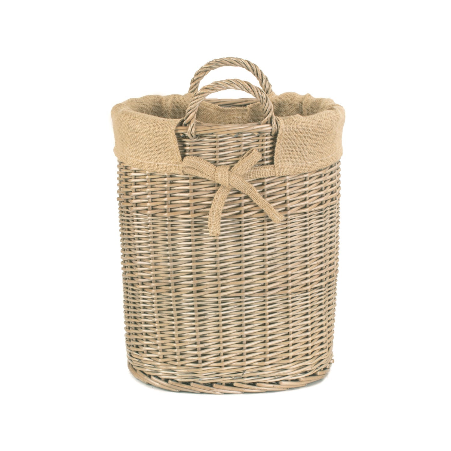 Small Oval Log Storage Basket - REGN