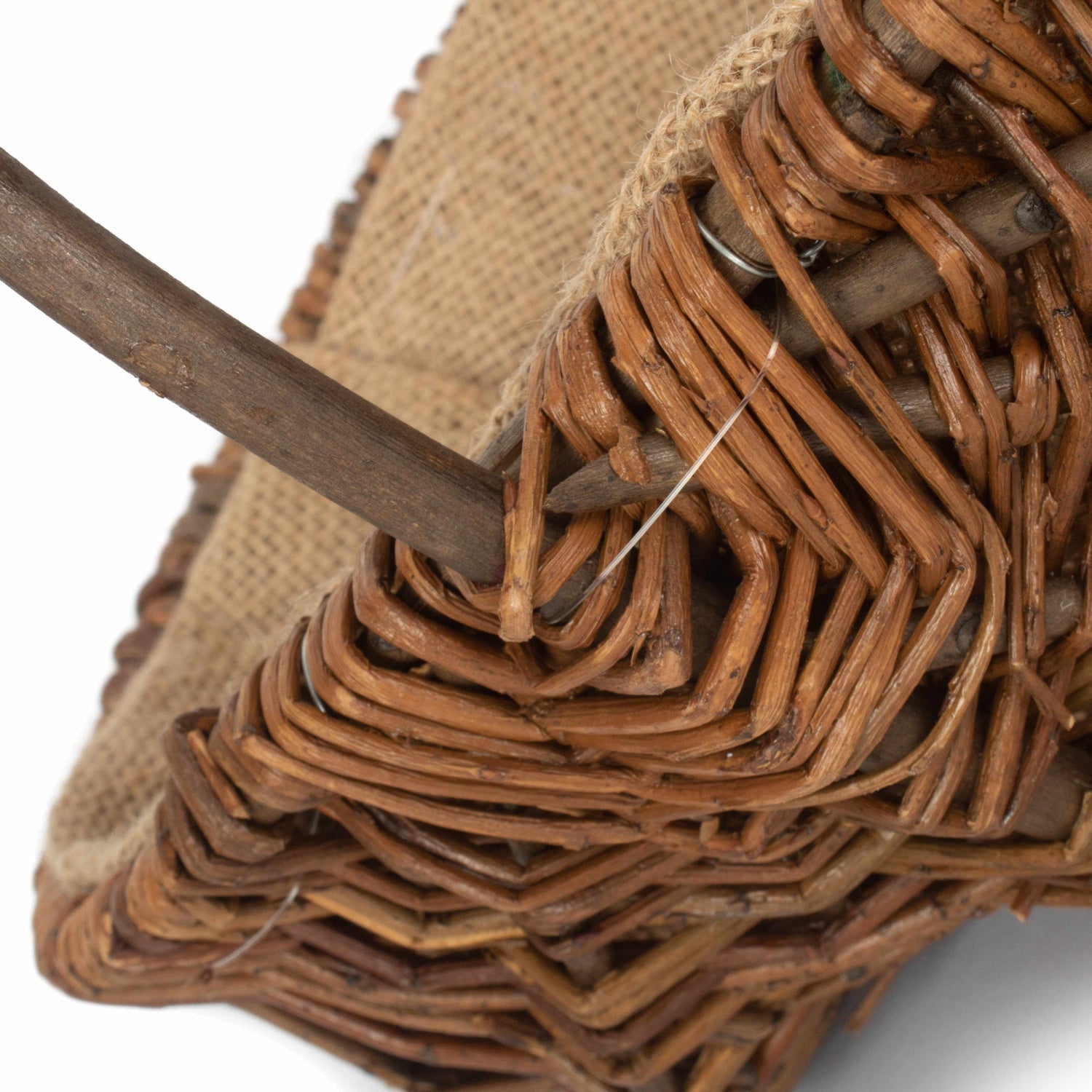 Small Oval Unpeeled Willow Garden Trug - REGN