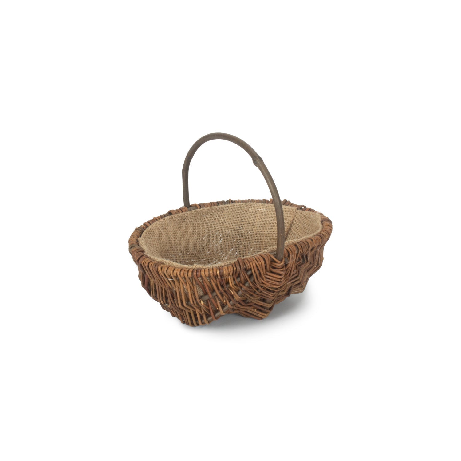 Small Oval Unpeeled Willow Garden Trug - REGN