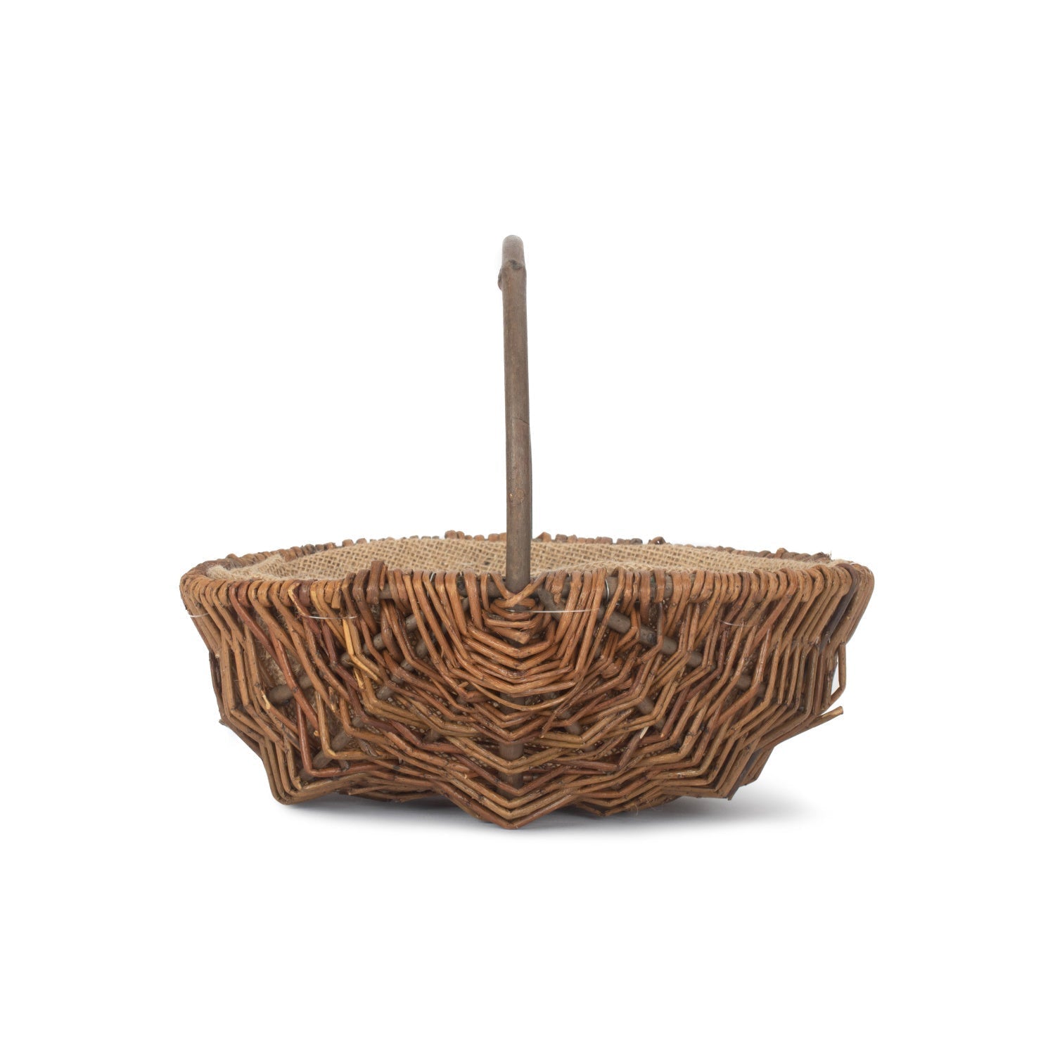 Small Oval Unpeeled Willow Garden Trug - REGN