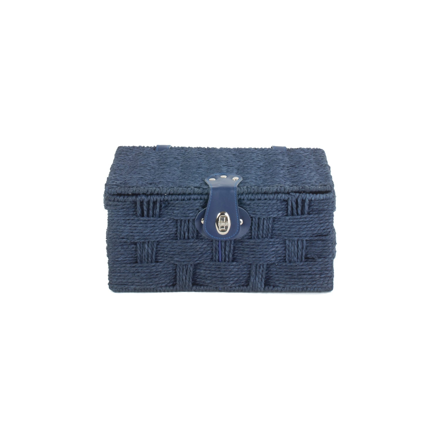 Small Paper Rope Hamper - Blue - REGN