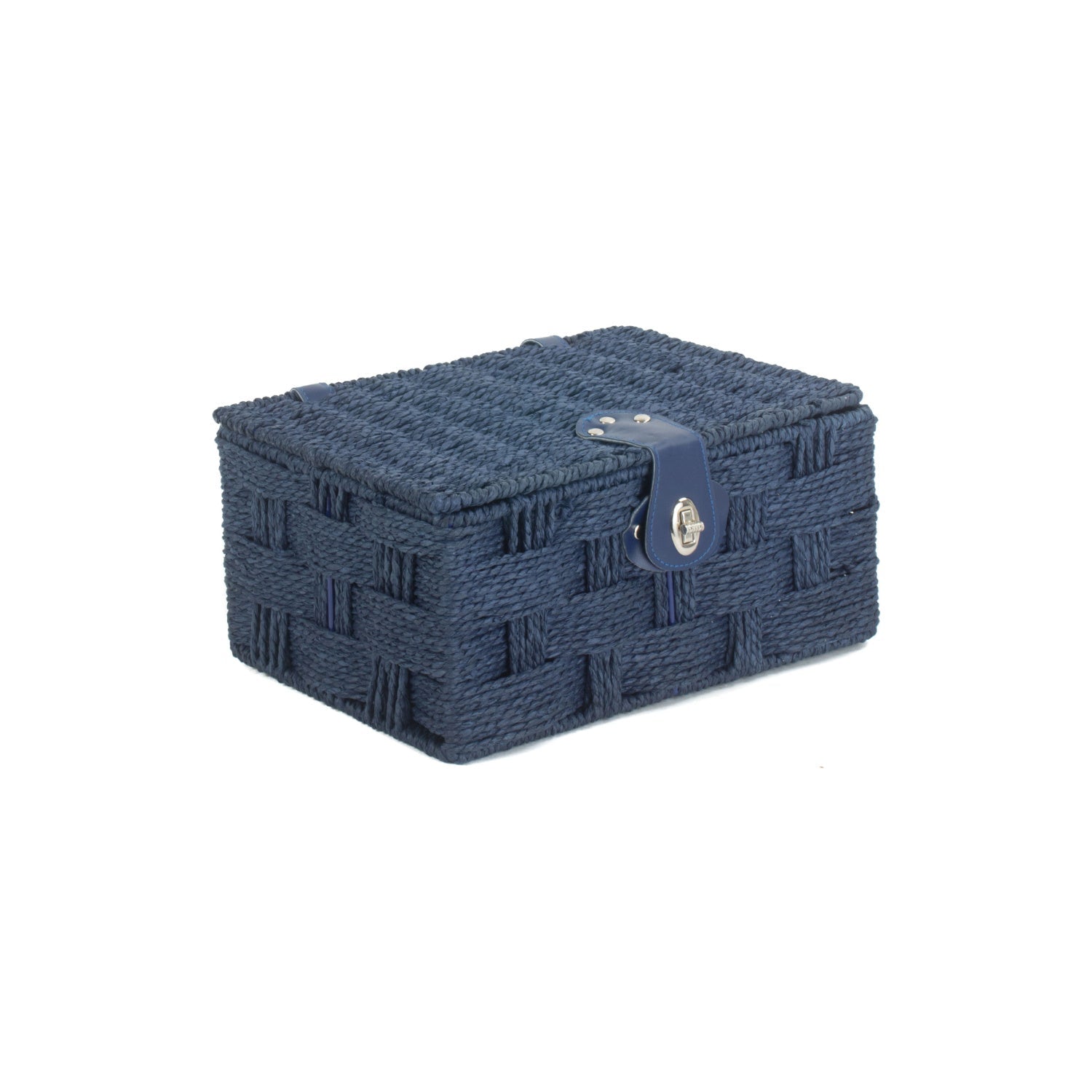 Small Paper Rope Hamper - Blue - REGN