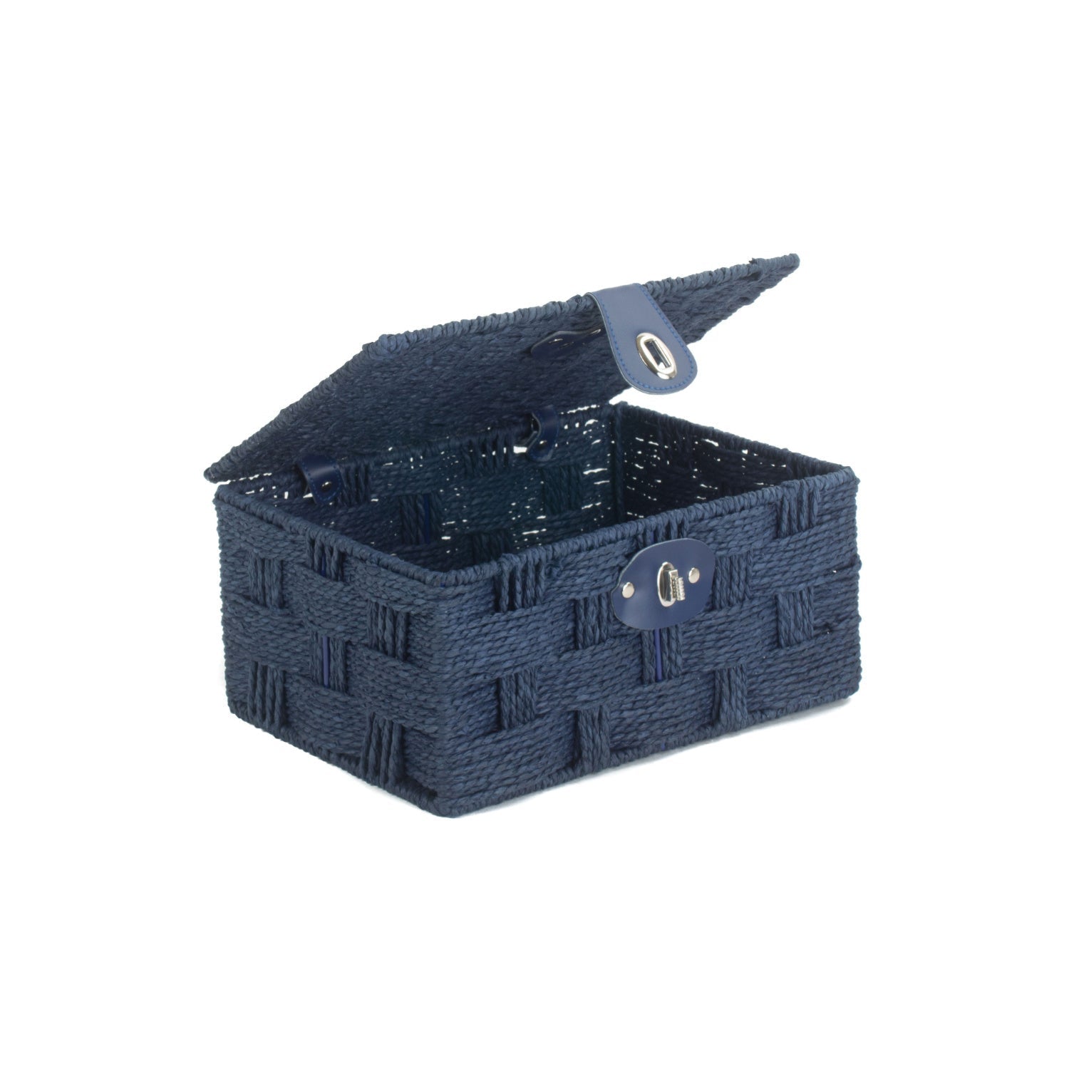 Small Paper Rope Hamper - Blue - REGN