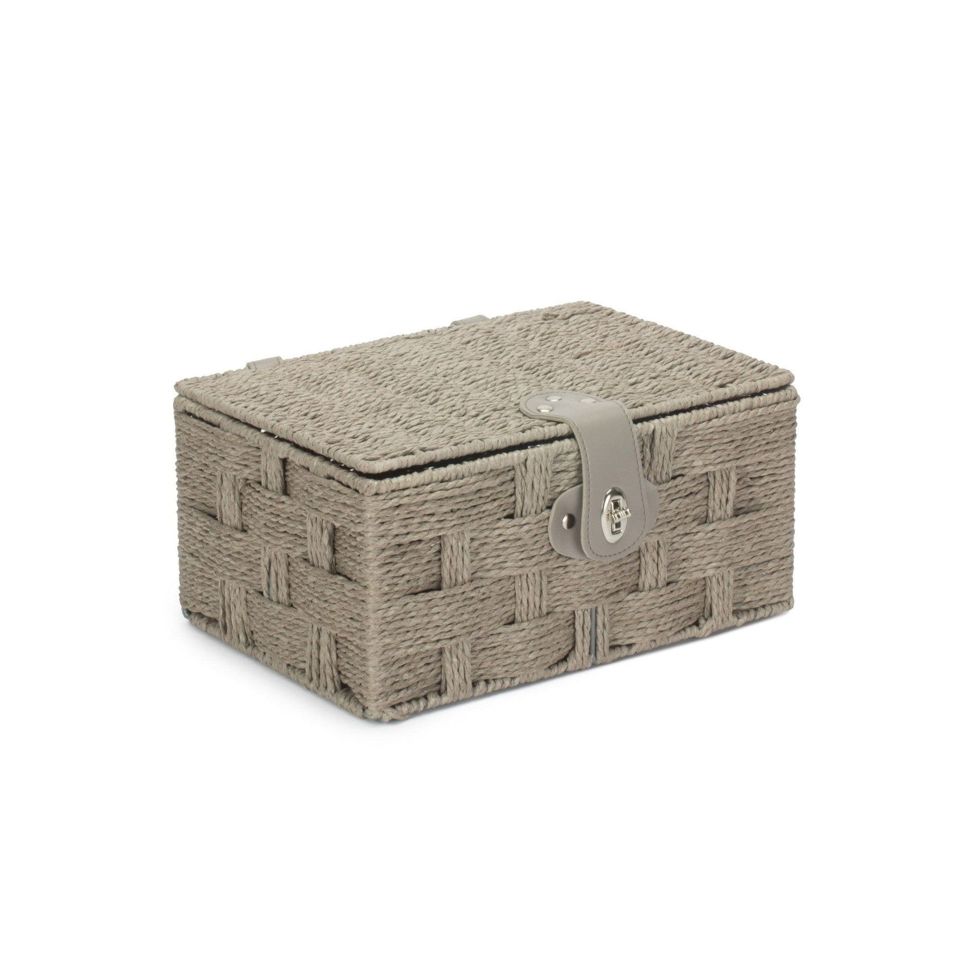 Small Paper Rope Hamper - Grey - REGN