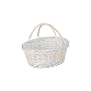 Small White Swing Handle Shopper - REGN